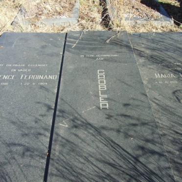 GROBLER Lawrence Ferdinand 1916-1984 &amp; Maria Martha 1919-2002