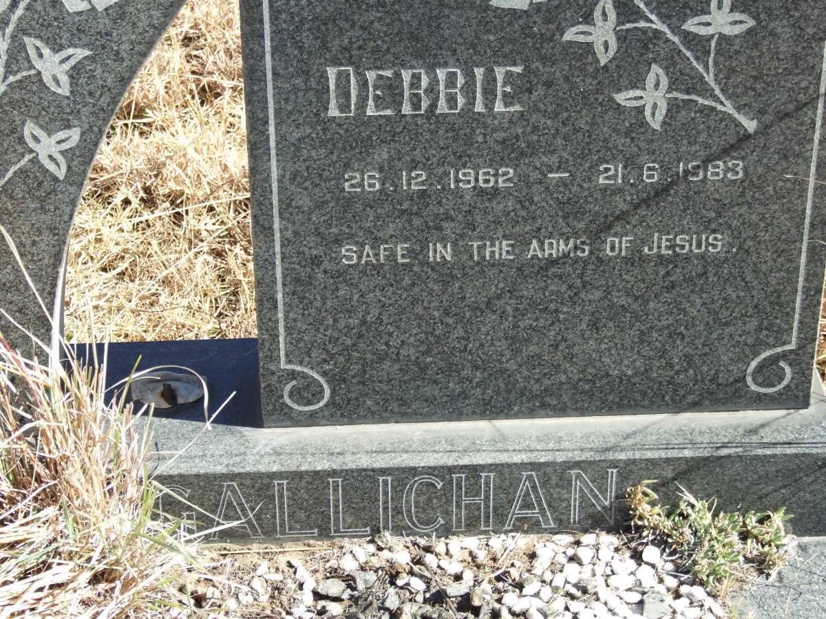 GALLICHAN Debbie 1962-1983