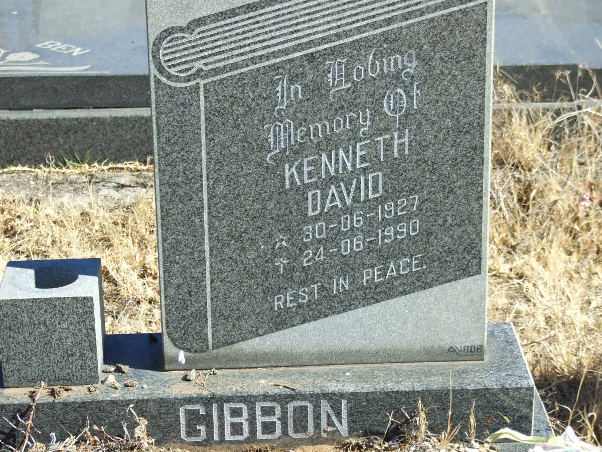 GIBBON Kenneth David 1927-1990