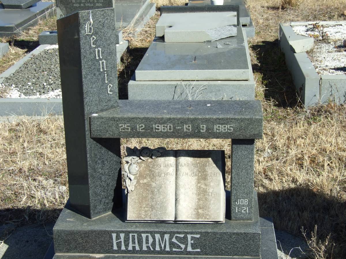 HARMSE Bennie 1960-1985