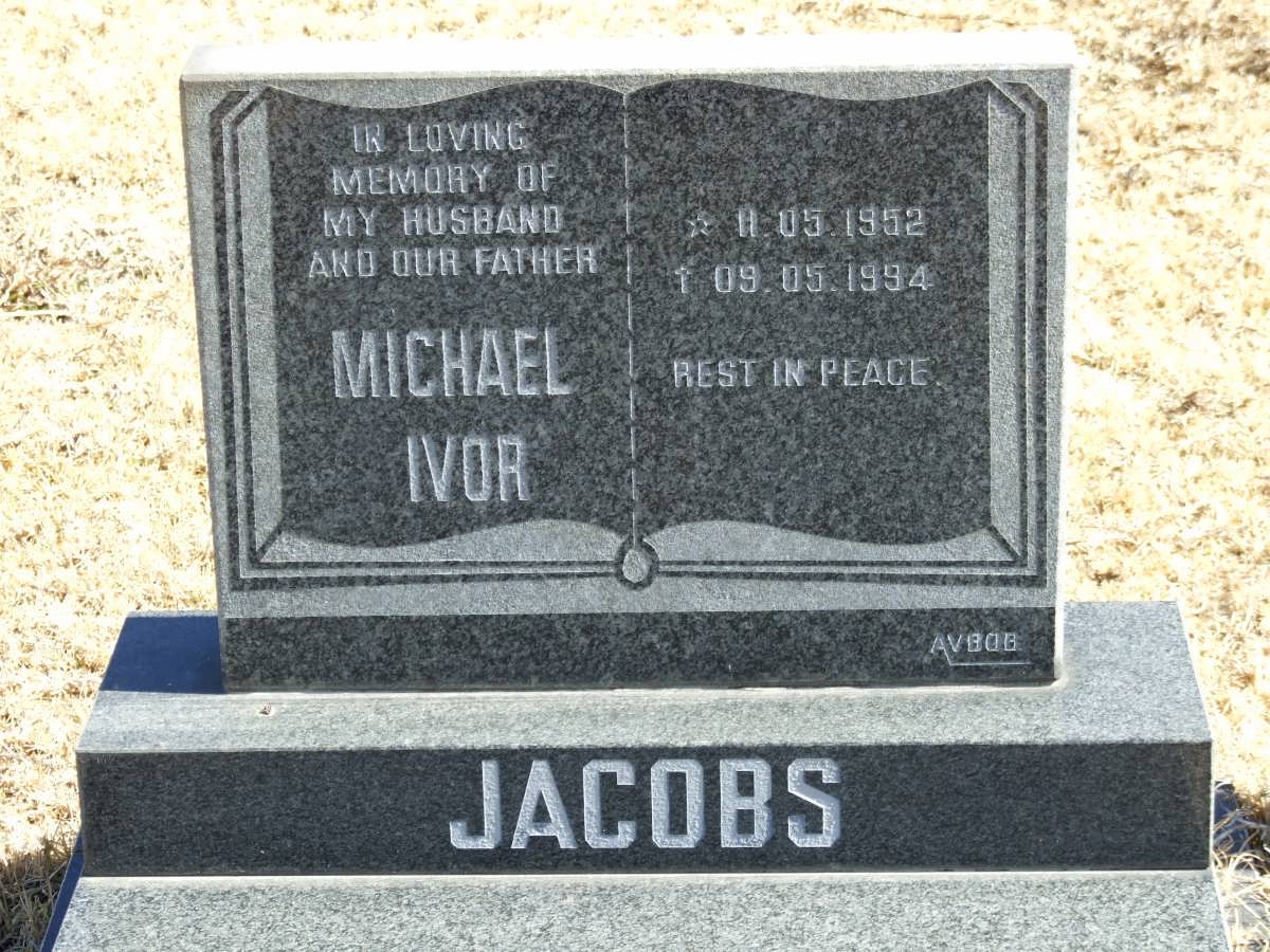 JACOBS Michael Ivor 1952-1994