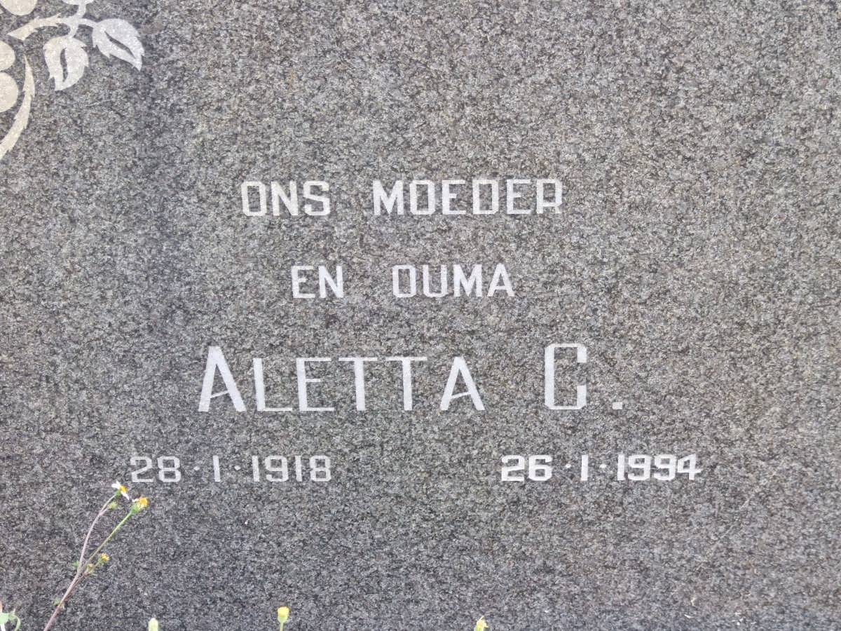 KRAUSE Aletta G. 1918-1984