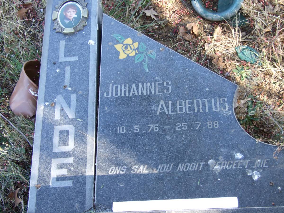 LINDE Johannes Albertus 1976-1988