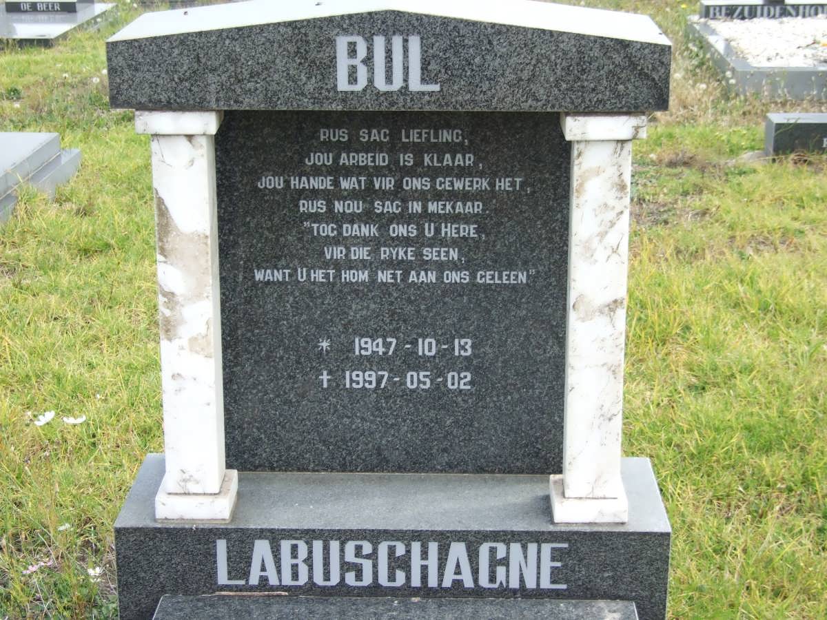 LABUSCHAGNE Bul 1947-1997