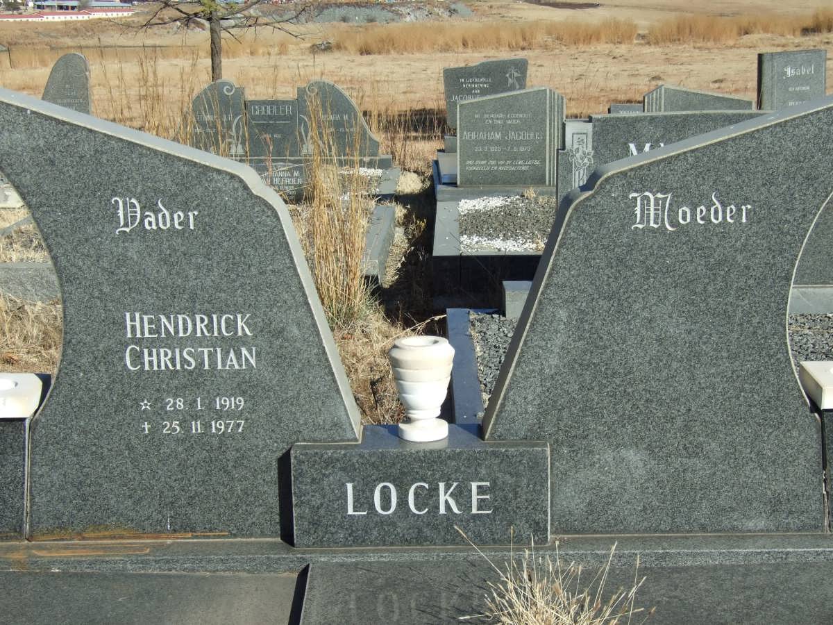 LOCKE Hendrick Christian 1919-1977