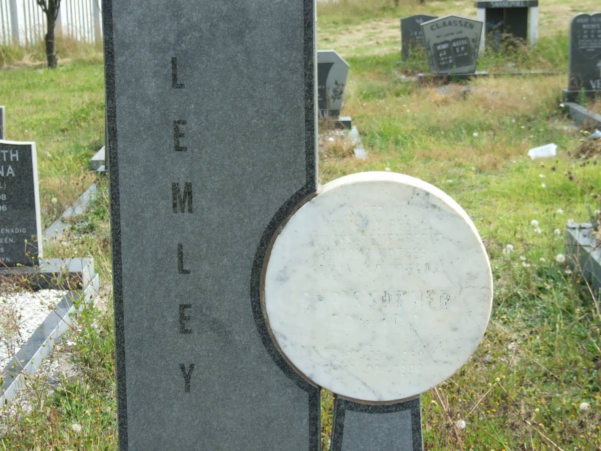 LEMLEY Christopher Edward 1960-1996