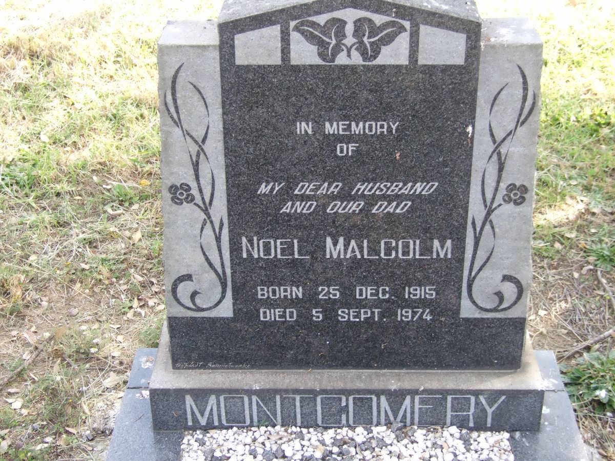 MONTGOMERY Noel Malcolm 1915-1974