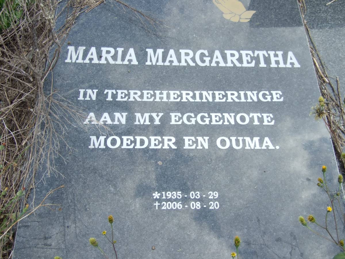 MEYER Maria Margaretha 1935-2006