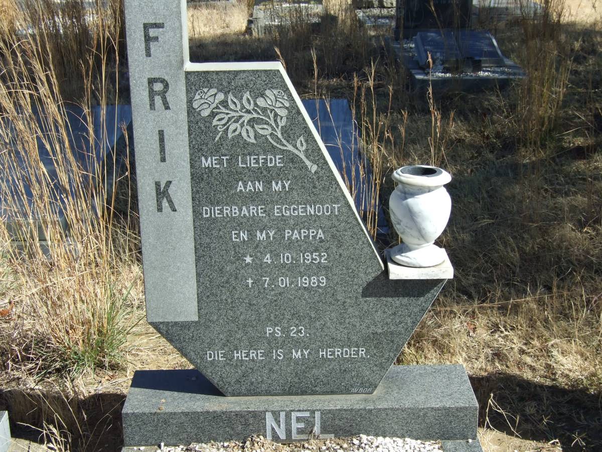NEL Frik 1952-1989