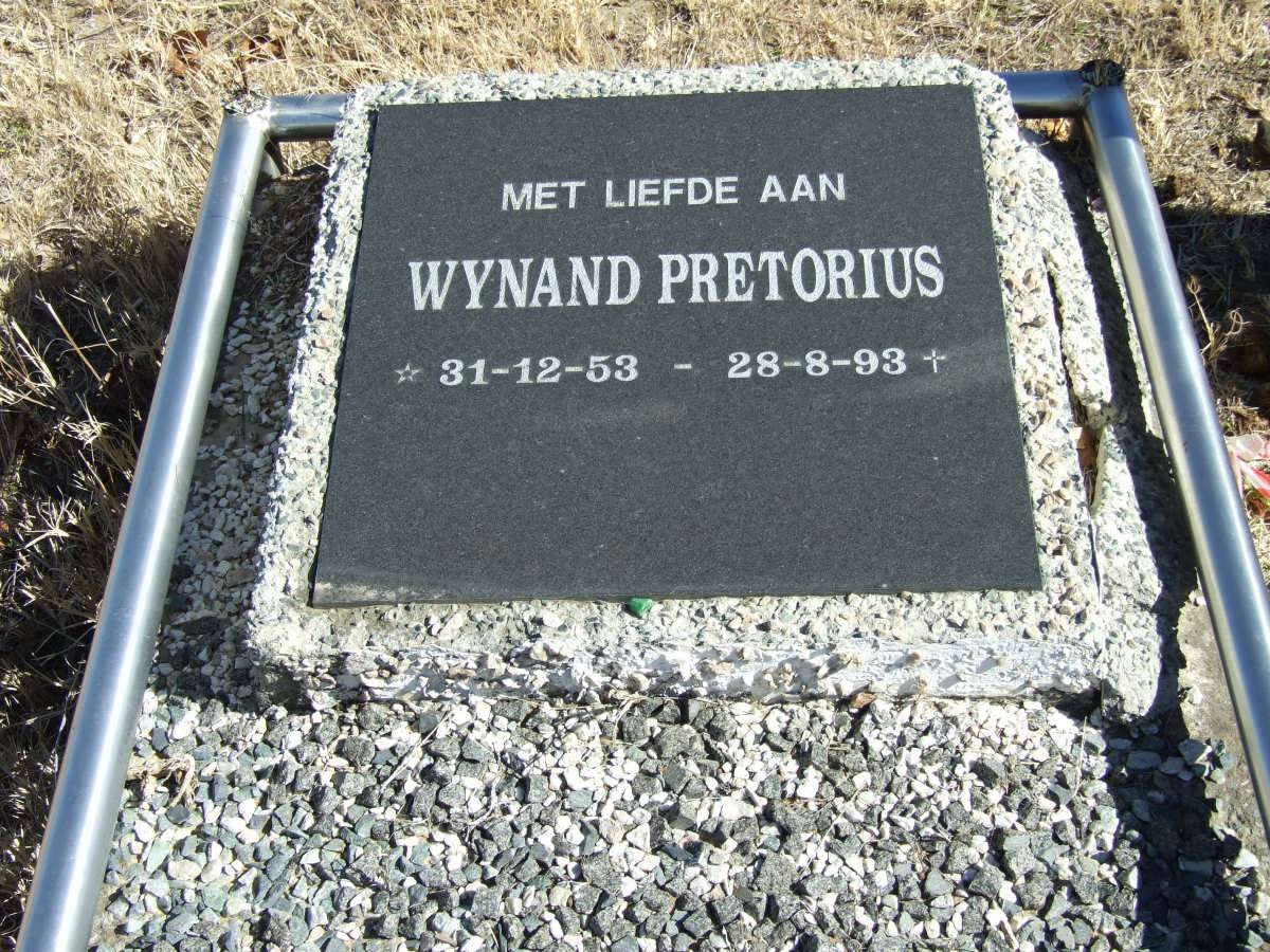 PRETORIUS Wynand 1953-1993