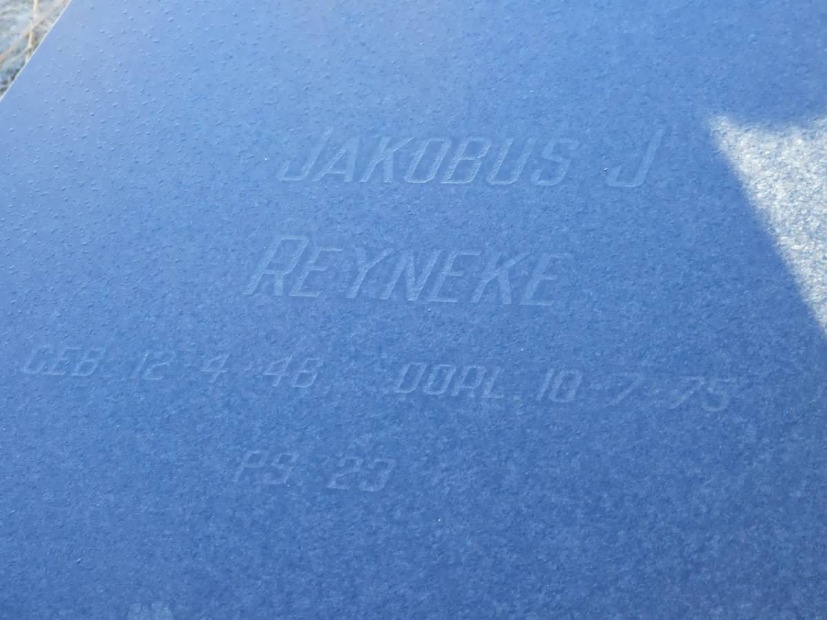 REYNEKE Jakobus J. 1948-1975