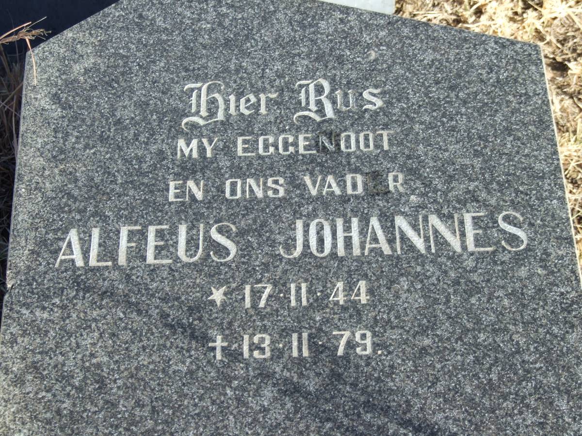 RAUTENBACH Alfeus Johannes 1944-1979