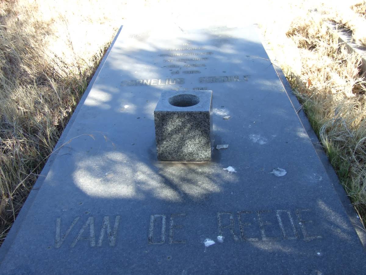 REEDE Cornelius Roedolf, van de 1947-1985
