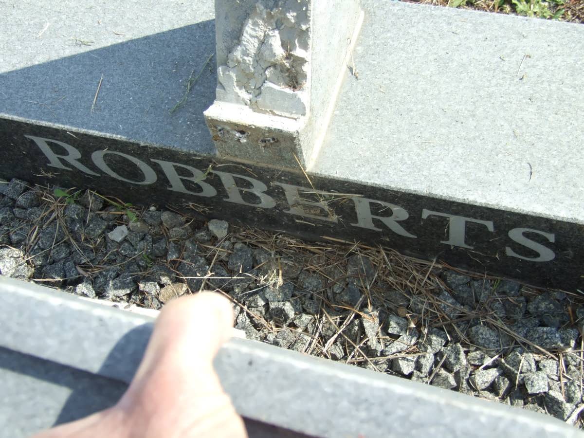 ROBBERTS Francois Alwyn 1923-2006