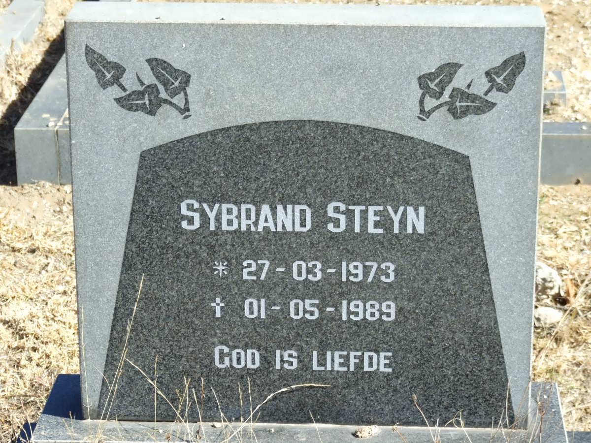 STEYN Sybrand 1973-1989