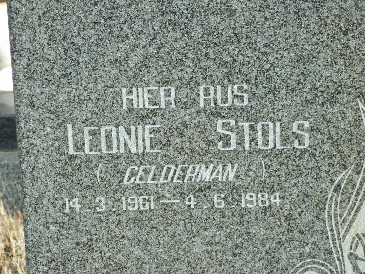 STOLS Leonie nee GELDERMAN 1961-1984