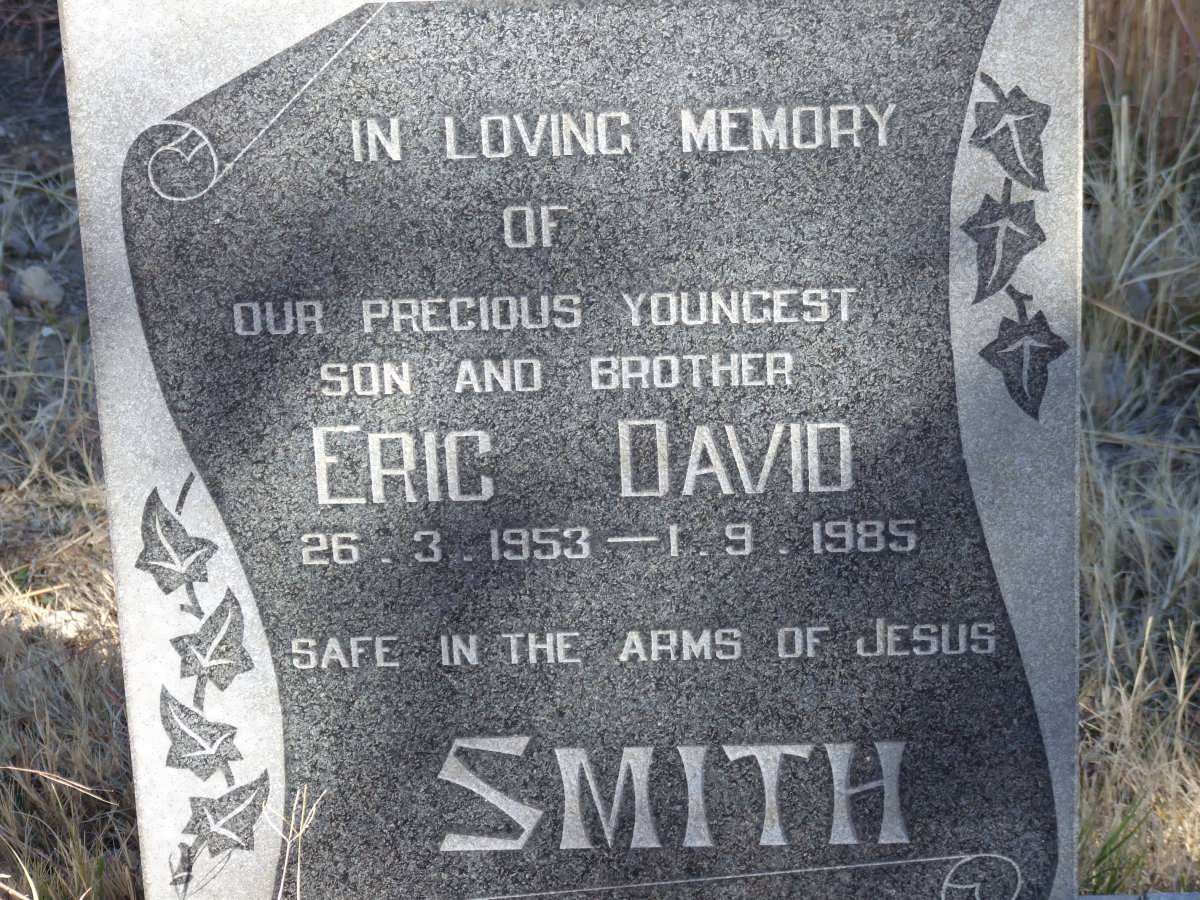 SMITH Eric David 1953-1985