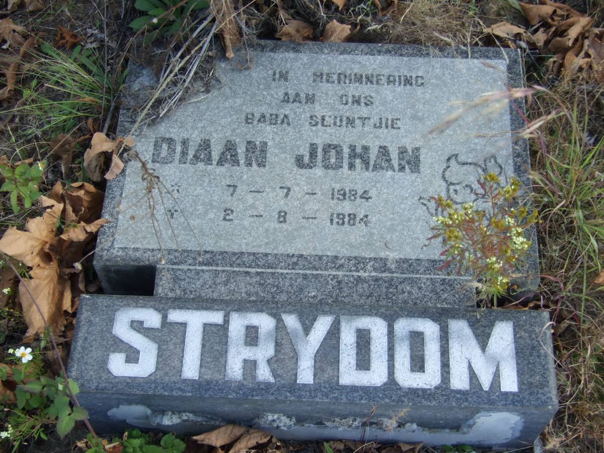 STRYDOM Diaan Johan 1984-1984