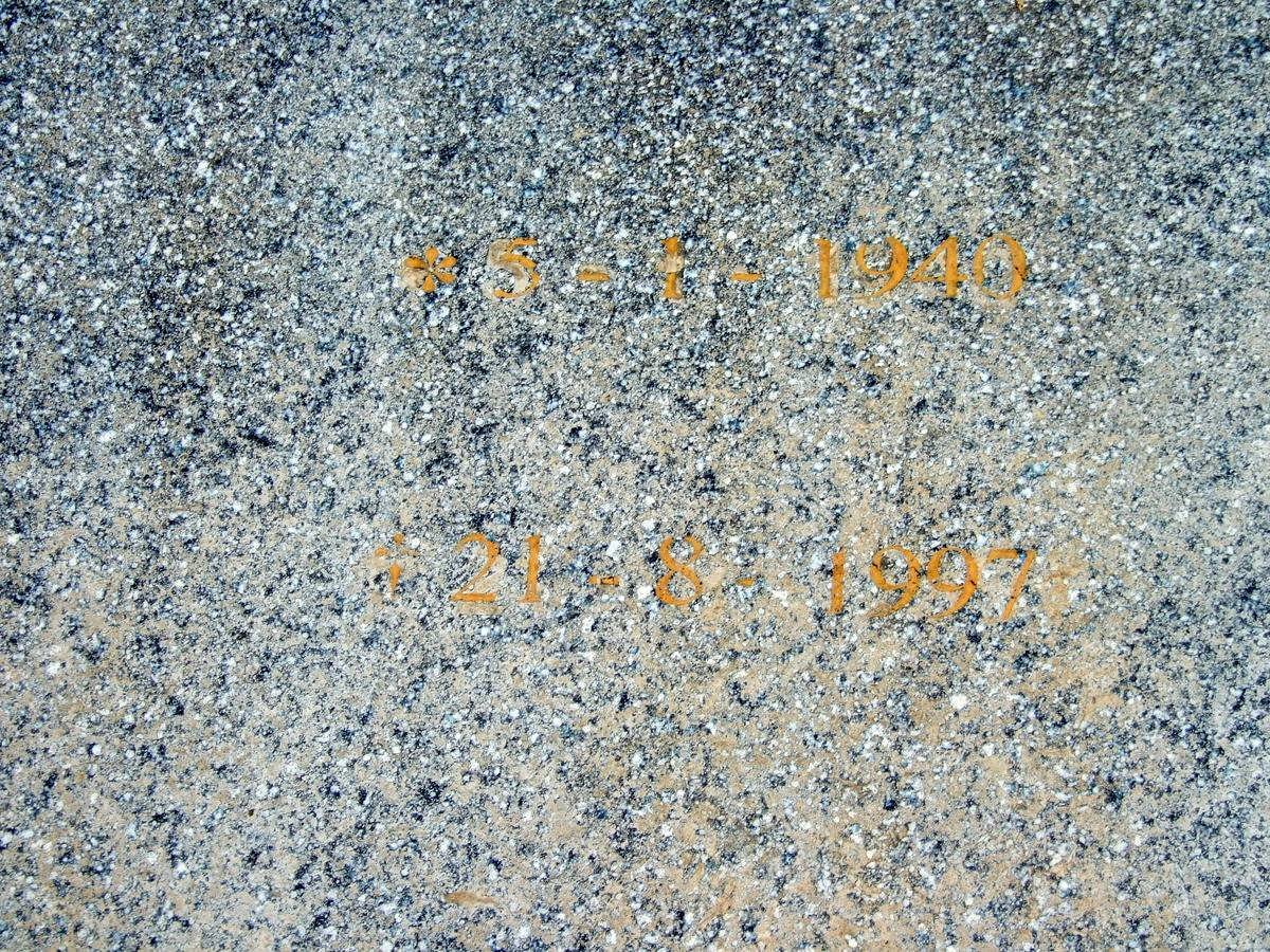 THEUNISSEN Francois Johannes 1940-1997