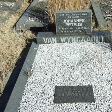 WYNGAARDT Johannes Petrus, van 1922-1974 &amp; Catharina Anna Johanna 1921-