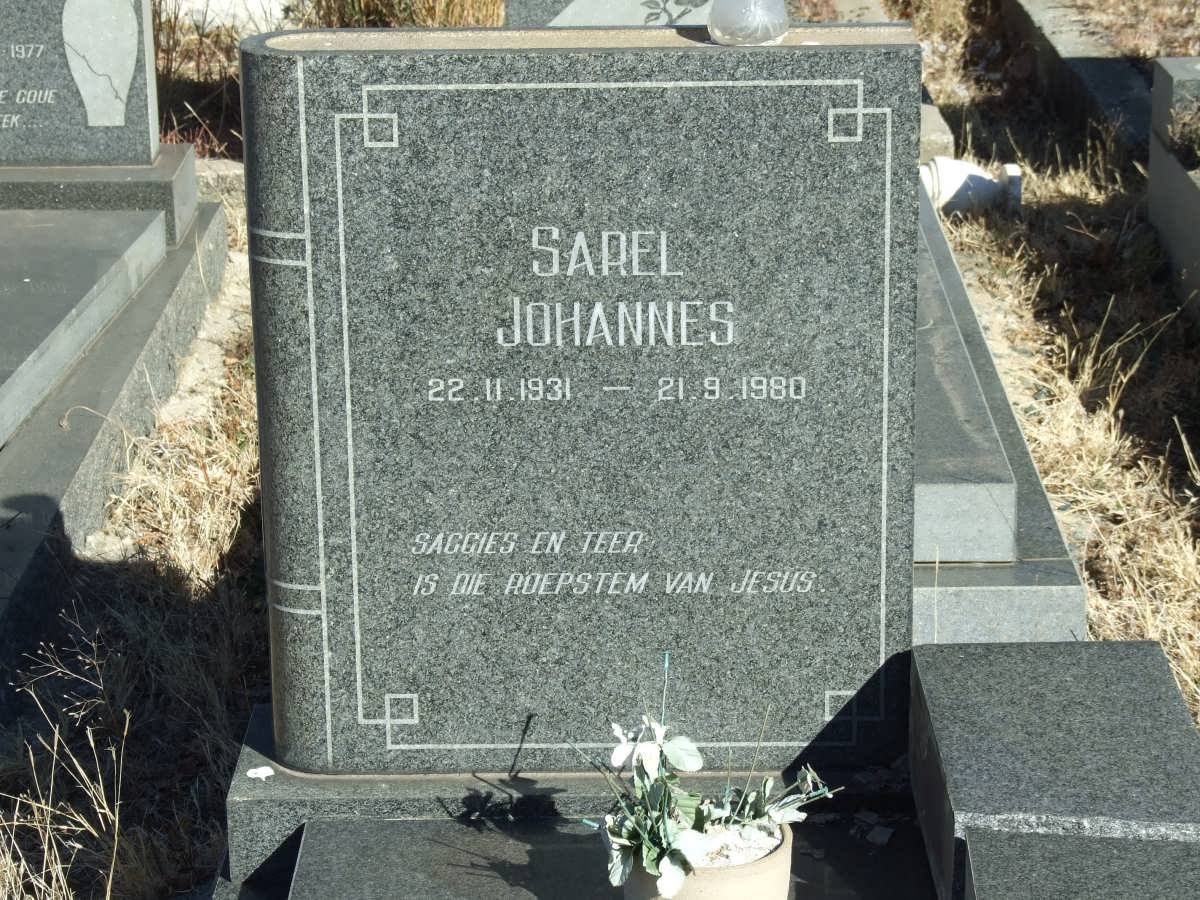 ? Sarel Johannes 1931-1980