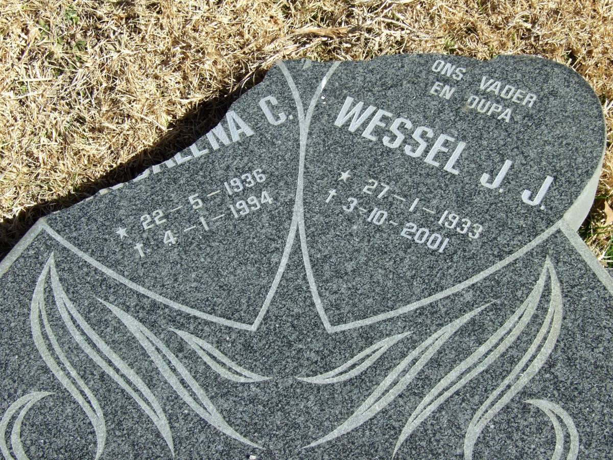 ? Wessel J.J. 1933-2001 &amp; ? C. 1936-1994 