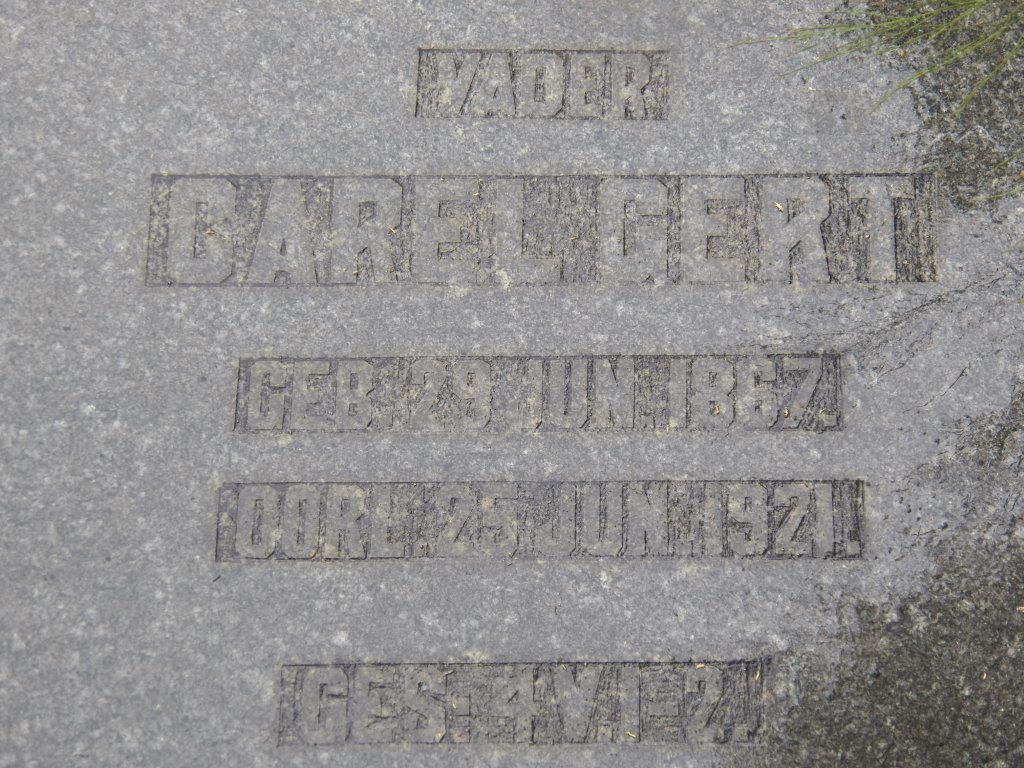 STEENKAMP Carel Gert 1867-1921