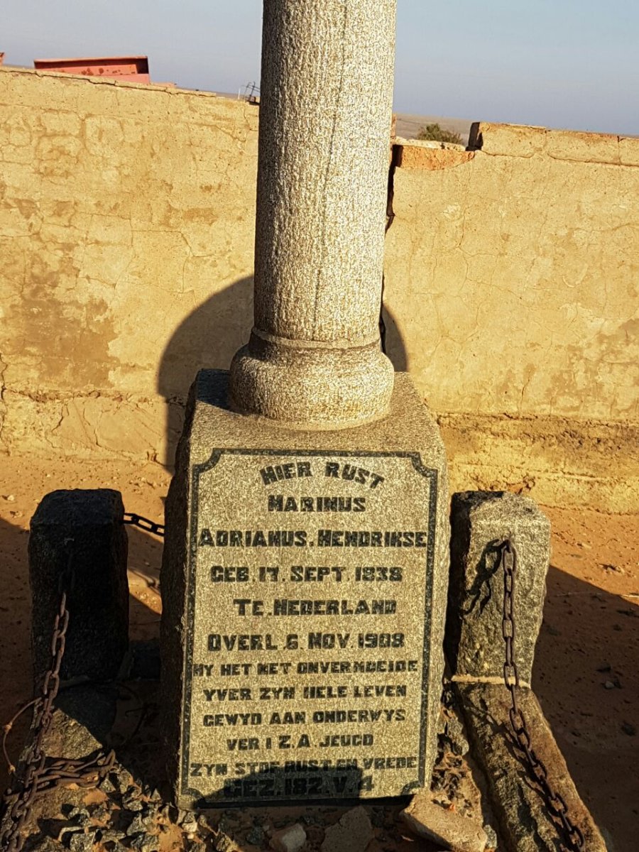 HENDRIKSE Marinus Adrianus 1838-1908