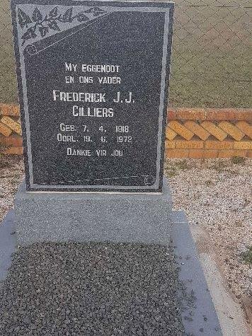 CILLIERS Frederick J.J. 1918-1972