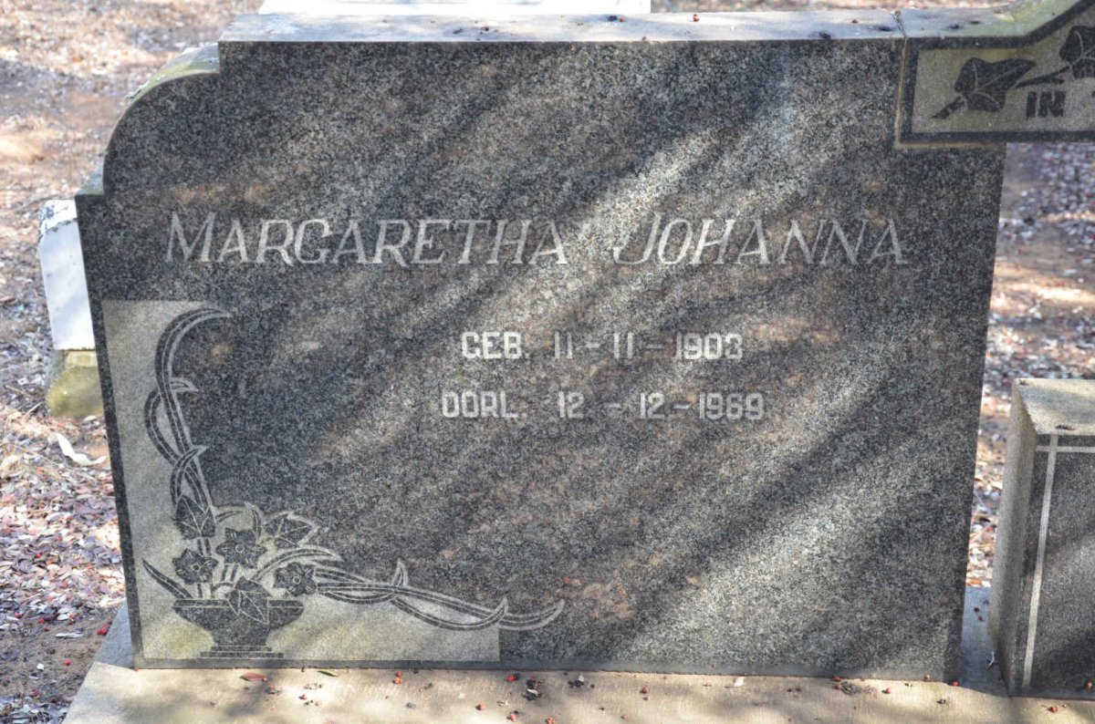 STEENKAMP Margaretha Johanna 1903-1969