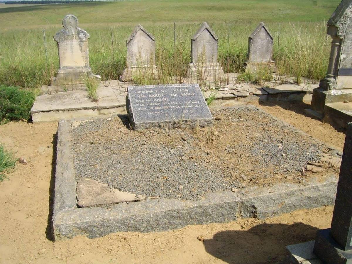 AARDT Willem, van 1862-1942 &amp; Johanna E.C. VAN AARDT 1871-1957