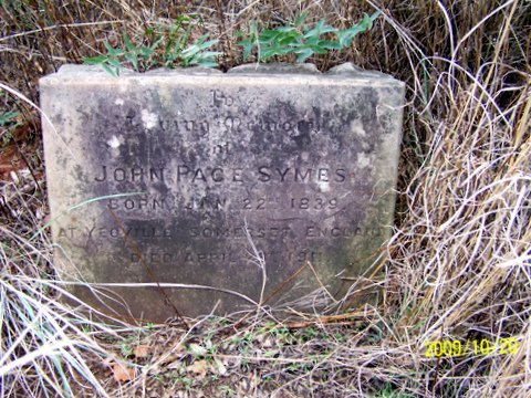 SYMES John Page 1838-1911 