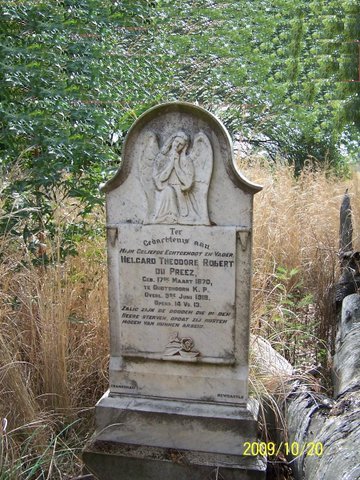 PREEZ Helgard Theodore Robert, du 1870-1919