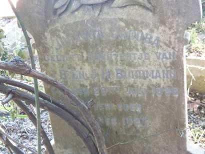 BUHRMANN Johanna Jacoba -18??
