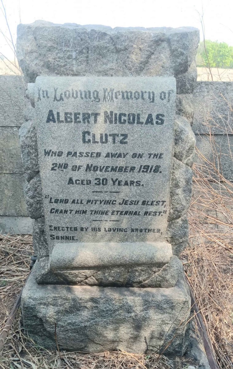 GLUTZ Albert Nicolas -1918