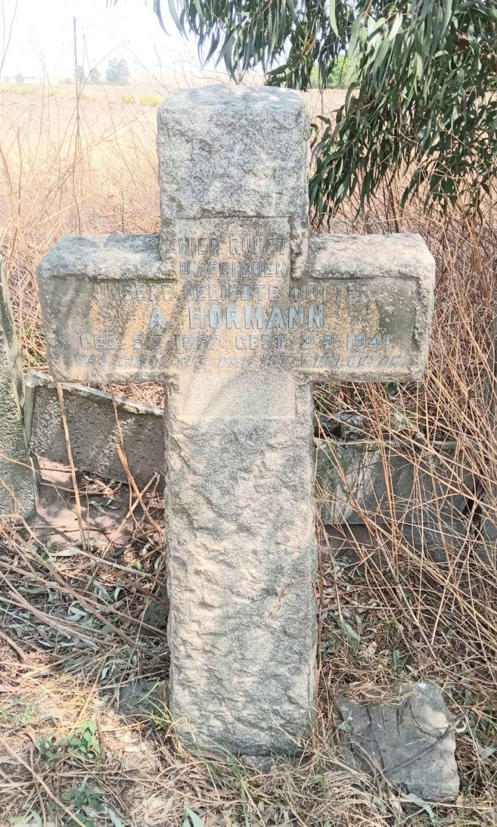 HORMANN Anna Dorothea Wilhelmine nee GUTMANN 1857-1941