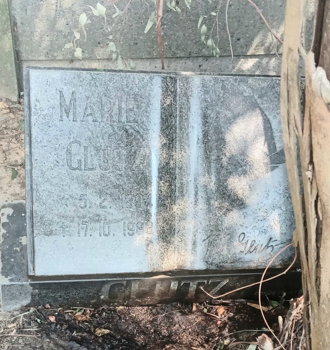GLUTZ Marie Madeline Katherine nee HORMANN 1894-1983