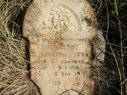 STEYN Margaretha Elizabeth nee GELDENHUYS 1864-1918
