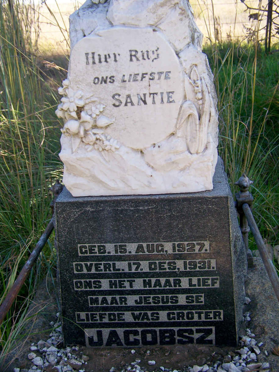 JACOBSZ Santie 1927-1931