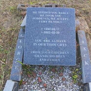 DENNISON Jack George 1944-2002