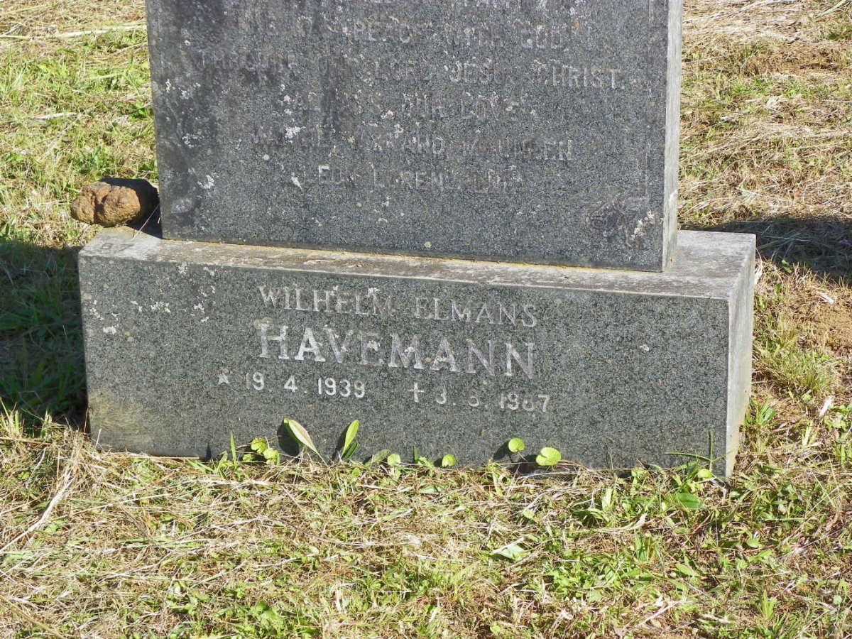 HAVEMANN Wilhelm Elmans 1939-1987