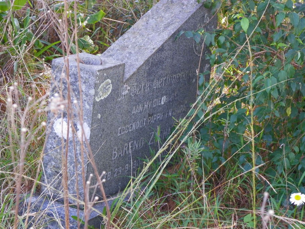 ? Barend Zacharias 1930-