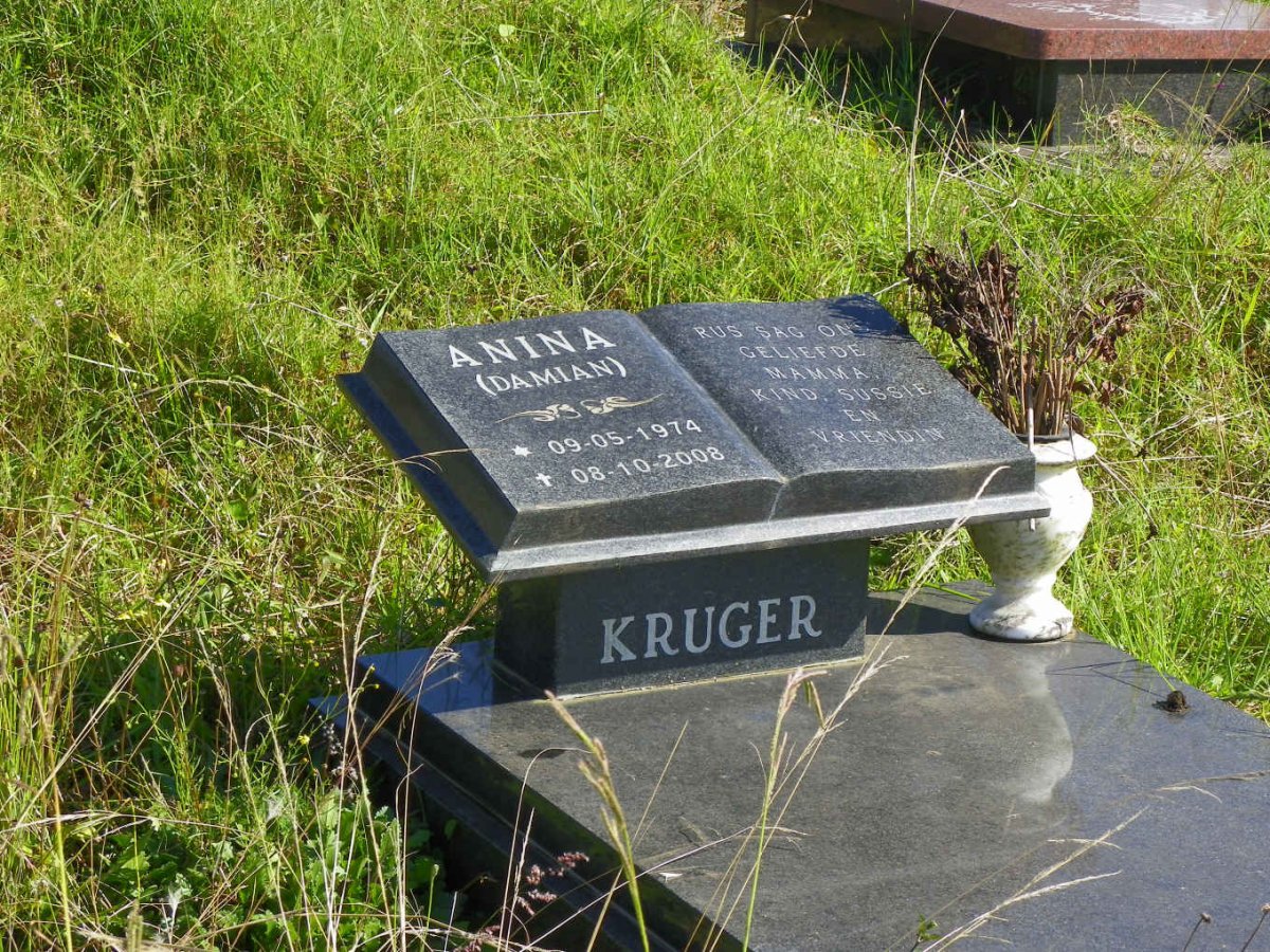 KRUGER Anina 1974-2008