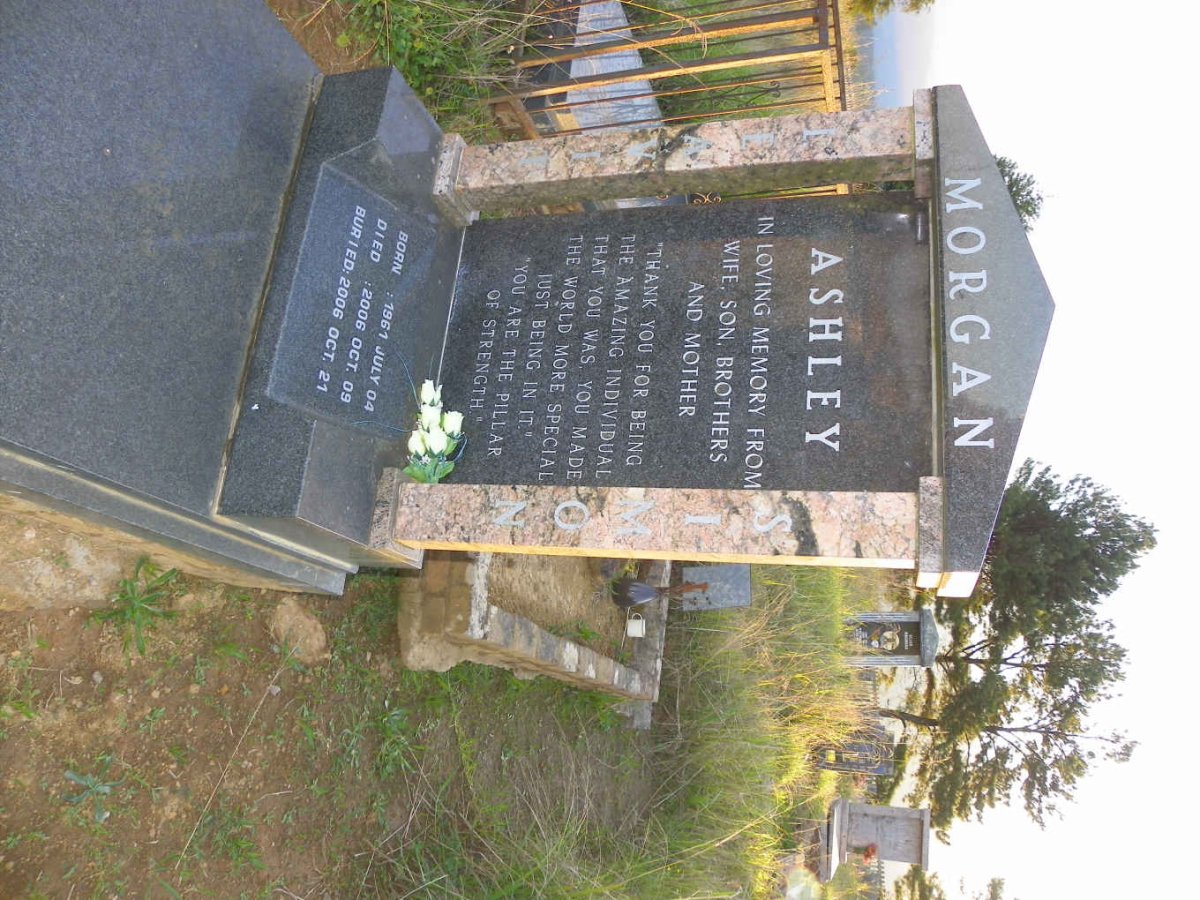 MORGAN Ashley 1961-2006