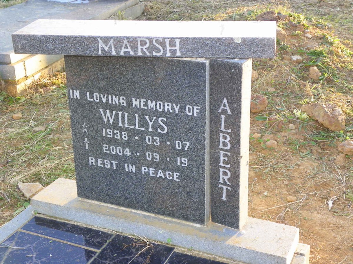 MARSH Albert Willys 1938-2004