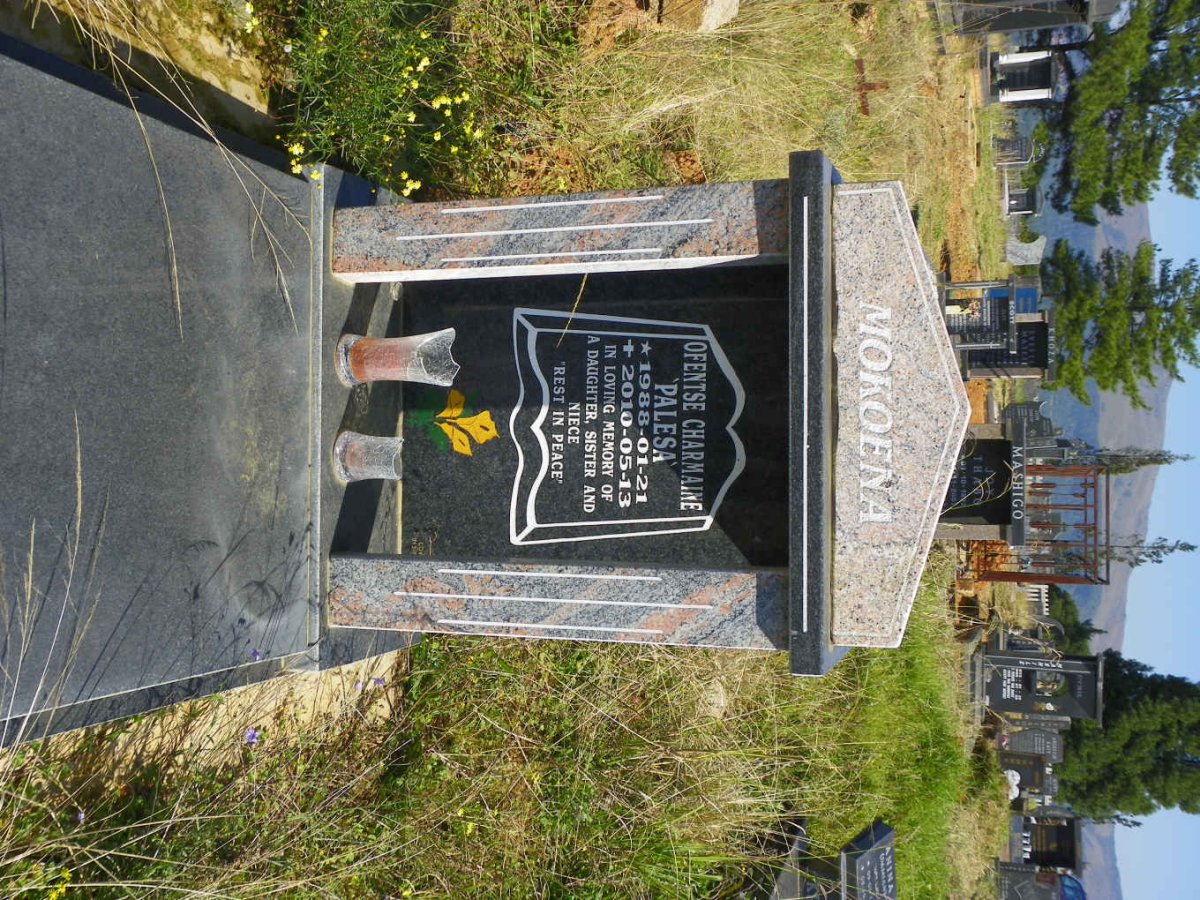 MOKOENA Ofentse Charmaine 1988-2010