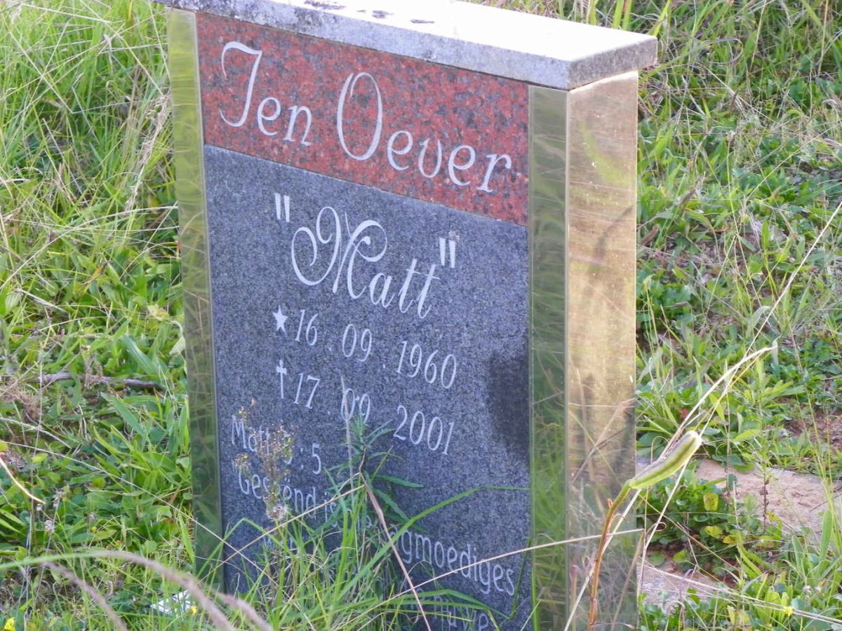 OEVER Matt, ten 1960-2001