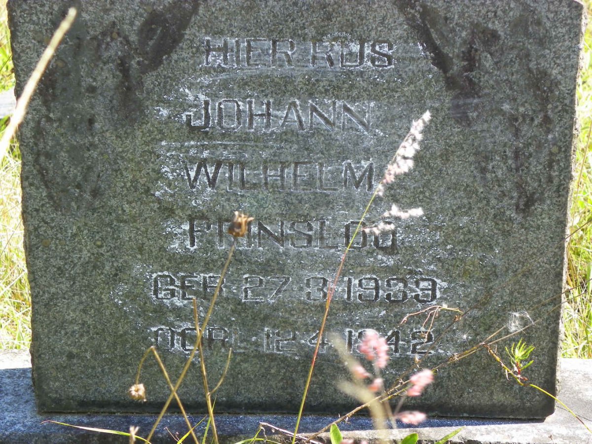 PRINSLOO Johann Wilhelm 1939-1942