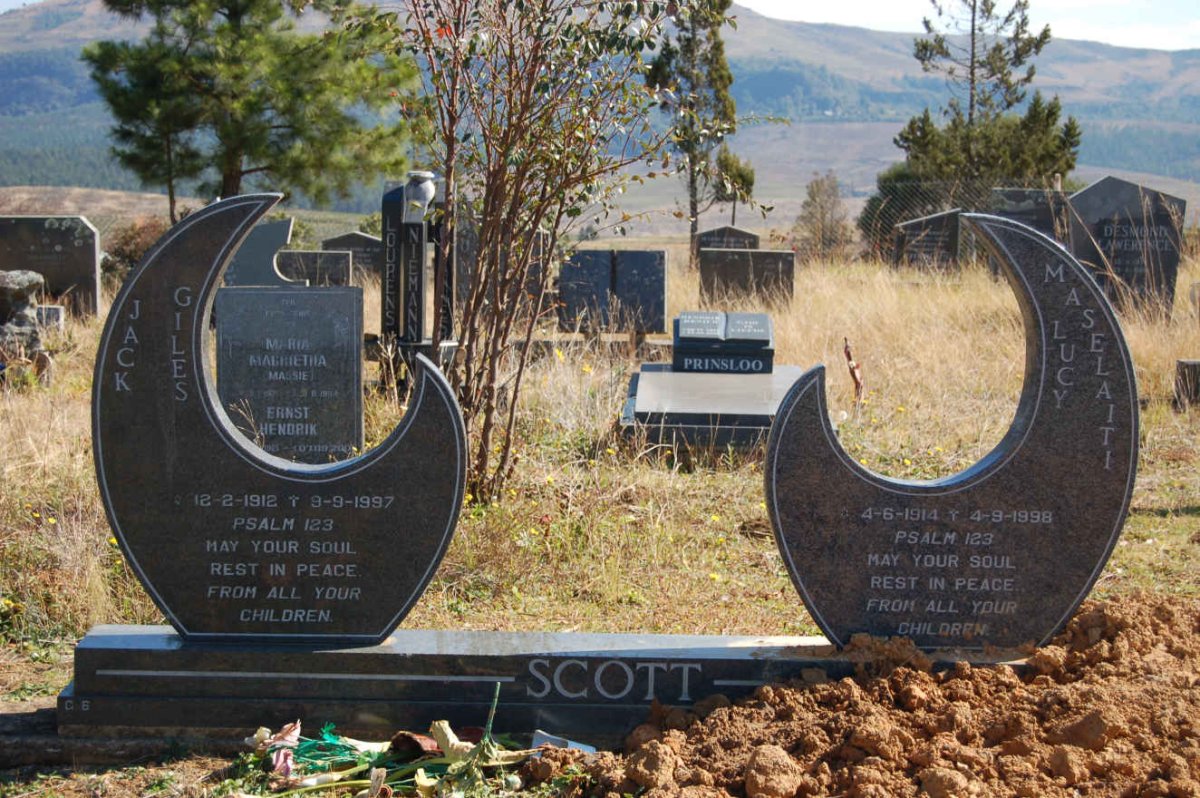 SCOTT Jack Giles 1912-1997 &amp; Lucy Maselaiti 1914-1998