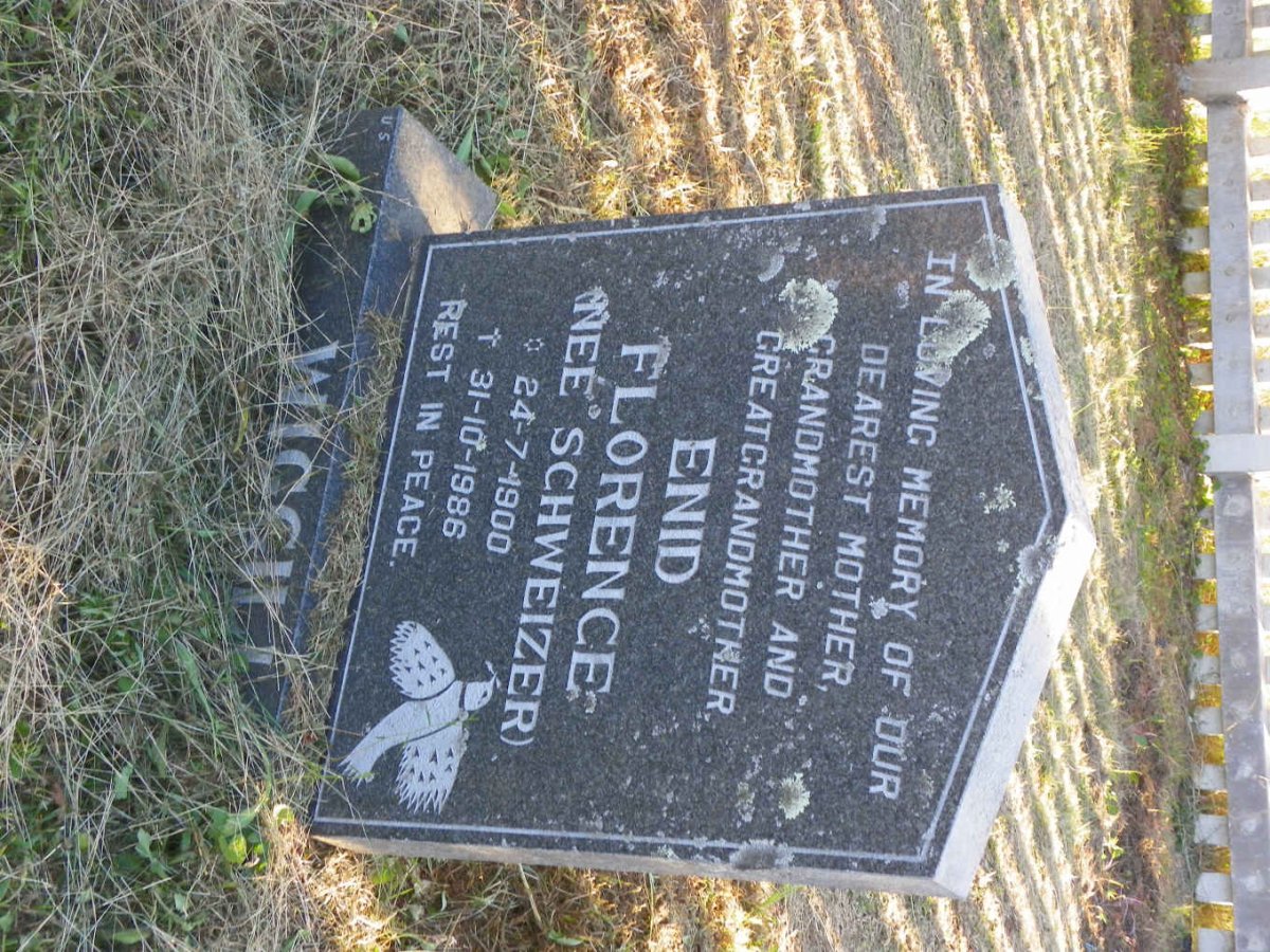 WIGGILL Enid Florence nee SCHWEIZER 1900-1986
